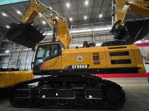 Servicio de Venta al por Mayor, Proveedor Chino, Excavadora SY980H, Excavadora Grande de 95 Toneladas, Excavadora de Orugas SY980H para Canteras - Product Image 3