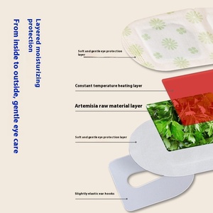 <span class=keywords><strong>Masque</strong></span> oculaire thermique Aixiaoyao à la lutéine pour hommes et femmes, compresse chaude à la vapeur, <span class=keywords><strong>masque</strong></span> oculaire occultant pour le sommeil, certifié CE pour soulager la fatigue oculaire - Product Image 2