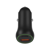 Produits tendances : Chargeur de voiture USB Type-C PD38W 20W QC3.0 18W pour téléphone, accessoires de voiture