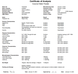 USA &amp; EU Warehouse Wholesale Price Pure Natural <strong>Coconut</strong> Water Juice Powder in <strong>Bulk</strong> - Product Image 3