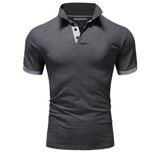 Nuova Moda Estiva: Camicia da Lavoro Personalizzata per Uomo, <span class=keywords><strong>Manica</strong></span> <span class=keywords><strong>Corta</strong></span>, Colore Bianco, Polo con Logo Ricamato - Product Image 5