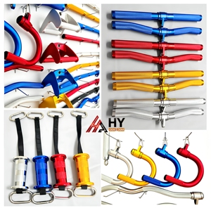Poignée universelle HY-Aluminium réglable et robuste pour triceps, confortable et large, pour entraînement du dos et des épaules - Product Image 6