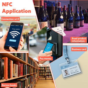 แท็กเหรียญ RFID NFC กันน้ำ/เหรียญรถไฟฟ้าพลาสติก ABS - Product Image 4