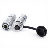 WEIPU IP67 Accessoires de connecteur d'aviation étanches SF810B/P2 3 4 6 8 et SF811B/S2 3 4 6 8 Prise d'aviation