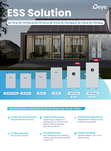 แบตเตอรี่สำรองพลังงานแสงอาทิตย์ Deye Solar Inverter รุ่น RW-M6.1-B ขนาด 100Ah 6.14kWh ได้รับการรับรองมาตรฐาน CE  6000 รอบการใช้งาน  สต็อกใน EU  LiFePO4 จัดส่งรวดเร็ว - Product Image 6
