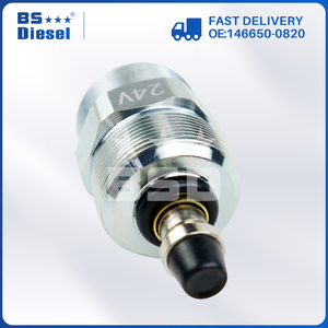 Piezas de Motor Diésel, Nueva Válvula Solenoide de Corte de Combustible de 24V 146650-0820 para Bomba de Inyección EPVE VE - Product Image 4