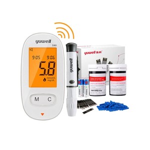 Glucómetro Fish Leap 590, Totalmente Automático, para Uso Doméstico, Inteligente, sin Chip, Tiras Reactivas de Glucosa en Sangre, 50 Unidades, Retroiluminación, Voz, 580 - Product Image 5