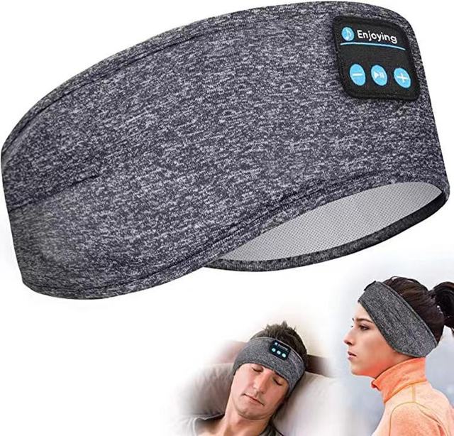 Factory Sleep Headband Earphone Elastic Washable Music Eye Mask Earphone Wireless Bluetooth Sleeping Headband Headphones
