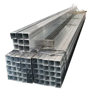 High Quality 2.5mm Thick Metal ASTM 40x40x3mm Low Carbon Steel Square Retangular Pipe For Oil Pipeline Transport