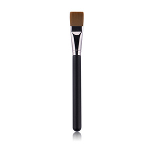 Flat Brush <b>Foundation</b> Makeup Brush 23mm Synthetic Fibers Wooden Handle Cangzhou - Product Image 5