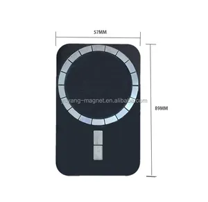 Proveedor magnético personalizado exclusivo: imanes fuertes de hoja de acero al manganeso N52 para aplicaciones de bolsillo de tarjeta y billetera telefónica