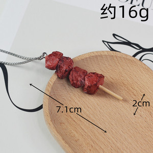 ใหม่กระเป๋าถือกุญแจรถเสน่ห์การตกแต่งที่ทำด้วยมือสนุกจำลองย่างหอยนางรมหอยเชลล์จี้สร้อยคอให้กับลูกสาวของฉัน - Product Image 5