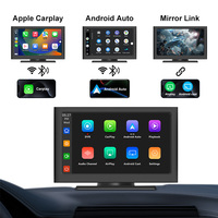 Maustor Carplay Ecran 7 "Lecteur Mp5 de voiture avec fonction émetteur FM Lecteur DVD de voiture universel