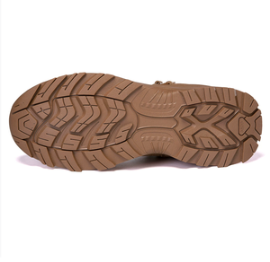 DFB1106 Khaki Brown Stock Security Men Training <b>Boots</b> <b>Hiking</b> Mountain <b>Boots</b> - Product Image 3