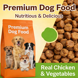 Bolsas de Embalaje con Cierre Ziplock y Líneas de Desgarre para Alimentos de Mascotas, Bolsas para <span class=keywords><strong>Comida</strong></span> de <span class=keywords><strong>Perros</strong></span>, Diseño Personalizado, Material de Grado Alimenticio - Product Image 3