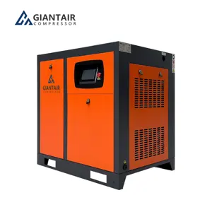 Compresor de aire de tornillo GiantAir al por mayor a B 4kw 5 HP 220V 380V compresor de aire con monofásico
