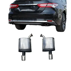 Reliable quality exhaust muffler Toyota 8th generation Camry 2.0 2.5 Dual exhaust High quality stainless steel thickened