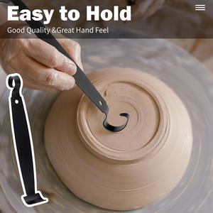 Herramientas de Modelado de Cerámica de Doble Punta de Acero al Carbono Galvanizado de Primera Calidad <span class=keywords><strong>LISI</strong></span>, Perfectas para Dar Forma, Detallar y Suavizar - Product Image 3