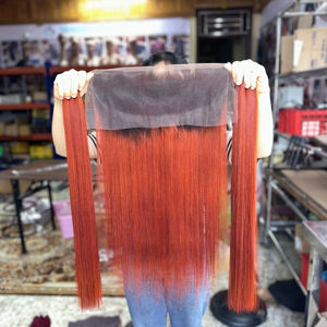 Extensions de cheveux humains vietnamiens, cheveux vierges non traités, double trame, couleur naturelle pour salon et exportation - Product Image 1