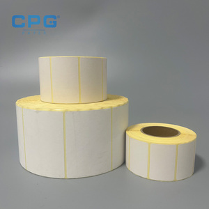 Etiquetas Adhesivas de Papel Térmico Ecológicas Premium de 30x20mm 50x30mm, Impermeables, con Código QR y Código de Barras para Rastreo de Activos e Inventario - Product Image 1
