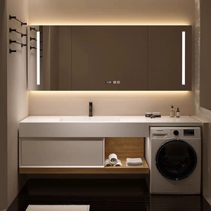 Mueble de lavadero para balcón, mueble de baño combinado, mueble de <span class=keywords><strong>lavabo</strong></span>, mueble para lavamanos - Product Image 3