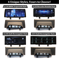 Unité principale d'autoradio Android de 12.3 pouces pour BMW série 1 deuxième génération F20 2012-2019 écran 2K Audio stéréo avec processeur Qualcomm