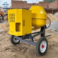 Petit mélangeur de table électrique pour diesel et essence Mélangeur de ciment et de sable Mélangeur électrique de ciment pour béton