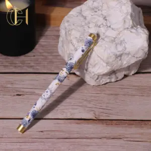 C & H sıcak satış promosyon kristal elmas Metal tükenmez kalem tükenmez kalem ile benzersiz tasarım
