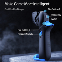 Déclencheur de jeu auxiliaire réglable Z02 robuste pour Android/iOS Mobile PUBG, accessoires de joystick de jeu sans fil en gros