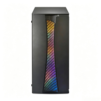 Çok Satan ATX M ATX ITX Masaüstü Kasa 7 PCI Yuvası 2 HDD 3 SSD RGB Ön Panel Ofis Oyun Bilgisayarı Yapımı PC Kasası