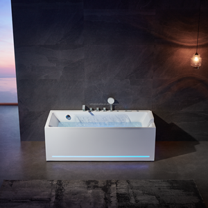 Vente en gros baignoire de massage moderne en acrylique pour <span class=keywords><strong>une</strong></span> personne baignoire à remous à jets tablier de <span class=keywords><strong>spa</strong></span> de massage à l'air installation pour salle de bain - Product Image 4