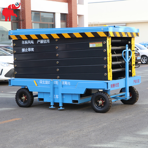 Hydraulic Mobile Scissor Lift Mini Lifting Platform 4m 5m 6m 8m 10m 12m 14m 16m 18m Towable Scissor Lift Platform Aerial Work - Product Image 4