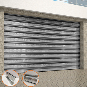 Tự Động Hướng Dẫn Sử Dụng Cách Điện Thép Không Gỉ Công Nghiệp An Ninh Cán Màn Trập Cửa Phòng Cháy Cháy Hiện Đại Cho Hội Thảo Bên Ngoài - Product Image 5