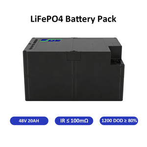 Paket Baterai Kendaraan Lifepo4 48V20AH Grosir Desain Tahan Air Efisiensi Tinggi 1200 Siklus Pengisian untuk Kendaraan Roda 2 dan 3 - Product Image 1