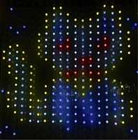 Rideau lumineux intelligent à pixels RGB, contrôlé par application, lampe LED féerique en cuivre, intérieur/extérieur, étanche IP67, multifonction, Halloween