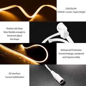 Kit de Tira LED de 1m de Nuevo Diseño con Control Remoto RF, Atenuación Monocromática, 3000K y 6500K, Modo de Control por Voz - Product Image 6