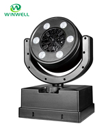 Machine professionnelle à bulles artificielles Locust monocolore, contrôle DMX512, capacité de liquide de 2L, pour DJ, concerts, événements, mariages