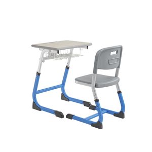Ekintop Adjustable <b>Desk</b> And Chair <b>Set</b> For Kids School Use With Storage Rack And Height Adjustment Feature - Product Image 2