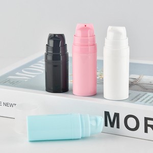 Livraison Rapide – Flacon Pompe Airless en PP Blanc, Rose, Bleu, Noir de 5ml, 10ml, 15ml – Personnalisation Prise en Charge pour Shampoing - Product Image 3
