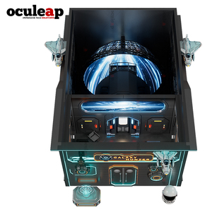 Bermuda Flight Theater Nouveau jeu d'arcade <span class=keywords><strong>Galaxy</strong></span> Hunter, aire de jeux intérieure, machine de jeu VR, simulateur de montagnes russes, <span class=keywords><strong>cinéma</strong></span> volant 9D - Product Image 5