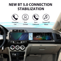 Автомагнитола MOOKAKA 12.3+ 4.99+12.3 дюйма для Honda Fit/City/EVERUS S1 2002-2015 с GPS-навигацией, беспроводным CarPlay и интерактивным экраном