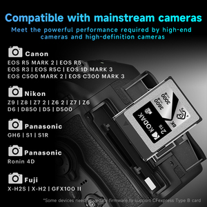 kodak High Speed Plastic Camera <b>Memory</b> <b>Card</b> 1TB CFexpress Type-B Lue Ying Series for 4K/8K Video - Product Image 2