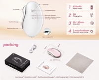Outil électrique Gua Sha 4 en 1 masseur facial anti-âge multifonction pour modeler le visage et raffermir le double menton