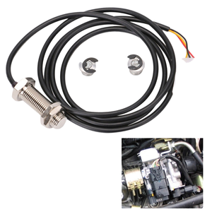 دائم مستشعر عداد المسافات للدراجات النارية ، كابل عداد السرعة الرقمي ، مع <span class=keywords><strong>2</strong></span> مغناطيس - Product Image 1