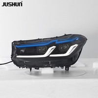 Accesorios para Automóviles JUSHUN, Faro Delantero con Proyector LED para BMW Serie 6 GT G32 2017-2020, Brillo Aumentado en un 200%, Conexión Plug and Play