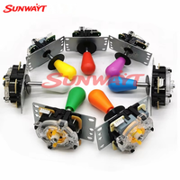 Manette de jeu d'arcade classique 4/8 voies 5 broches pour console de jeu vidéo, contrôleur de combat pour kit de jeu d'arcade DIY