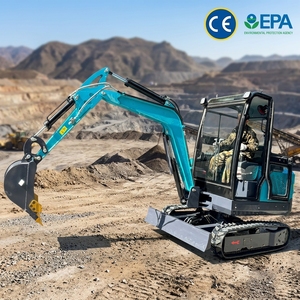 Excavadora <span class=keywords><strong>de</strong></span> cadenas <span class=keywords><strong>de</strong></span> 3.5 toneladas con motor compacto, certificación EPA y CE, para movimiento <span class=keywords><strong>de</strong></span> tierras en campos <span class=keywords><strong>de</strong></span> golf - Product Image 1