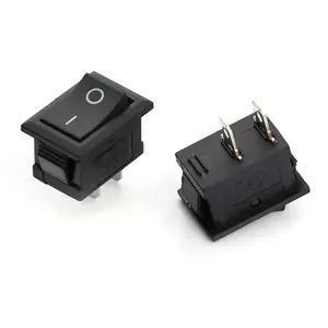Saklar <span class=keywords><strong>Rocker</strong></span> KCD1 15*21mm Hitam Saklar <span class=keywords><strong>Rocker</strong></span> 6A 250VAC 2pin 2posisi Saklar <span class=keywords><strong>Rocker</strong></span> On-off - Product Image 2