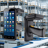 قارئ RFID محمول باليد بتقنية البلوتوث OEM PDAS يدعم تخزين 50000 علامة ويدعم التعرف على الوجه وبصمة الإصبع وتقنية OCR