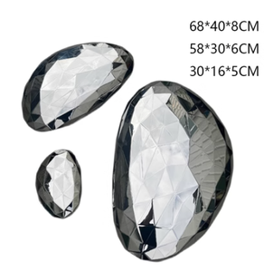 Set liontin dinding baja tahan karat seni kontemporer sepenuhnya buatan tangan - Product Image 6